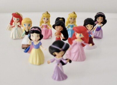 レア ZIZZLINGERS DISNEY プリンセスフィギュア Zizzle社 Disney & TM Zizzle 2” Princess Figures Zizzlingers Ariel