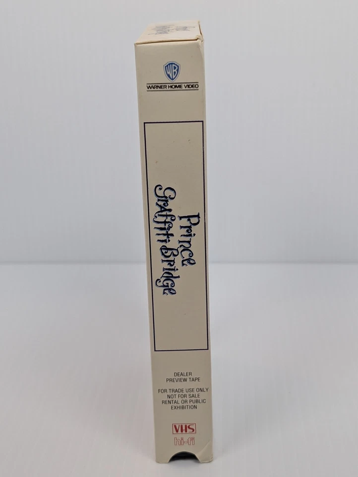 Prince Graffiti Bridge 1990 - Dealer Preview Tape - VHS - RARE - TESTED Foto 4 de 4