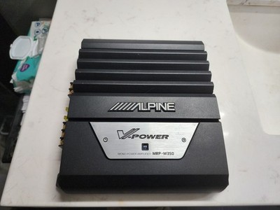 Alpine mrp-m350 old school subwoofer amp