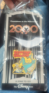 NEW Disney Countdown to the Millennium Trading Pin #11 The Reluctant Dragon 1941