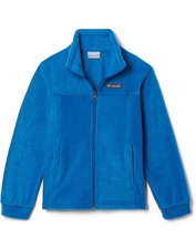 Columbia Unisex Kids Fleece Jacket Blue Youth Medium 10/12 