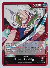 One Piece CCG Silvers Rayleigh OP12-001 Leader - Legacy Of The...