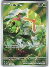 Pokemon Caterpie 172/165 Illustration Rare 151 Pokemon Near Mint B on eBay