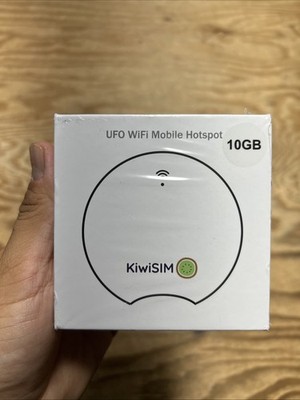 KiwiSIM UFO Mobile Hotspot 10GB Portable Pocket NEW IN BOX Pink