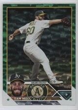 2023 Topps Series 1 Green Foil /499 Sam Moll #8 0v82