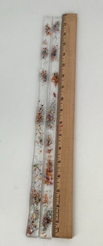 9 Fused Glass Art Pieces Supplies Roberta Segal Art Project Wind Chime - Picture 3 of 17