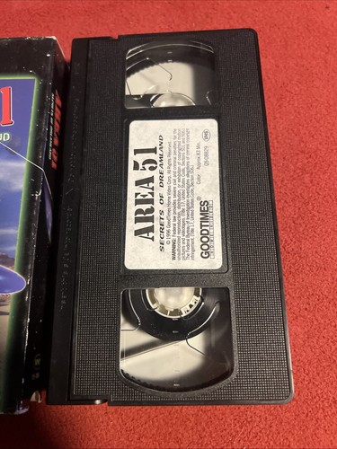 UFO Chronicles: Area 51 Secrets of Dreamland 1996 VHS - Picture 3 of 9