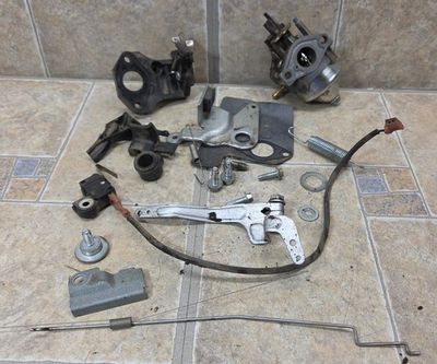 #ad #ad Honda GCV160LA0 Engine Parts Lot Carburetor Linkages Springs Craftsman Mower $17.49