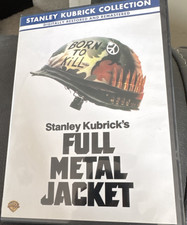 Warner Bros Full Metal Jacket Remastered DVD Stanley Kubrick Collection R Drama
