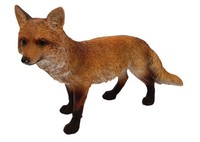 Figurendiscounter Fuchs Stehend Dekofigur 30X52X13Cm Figur Polyresin Wetterfest