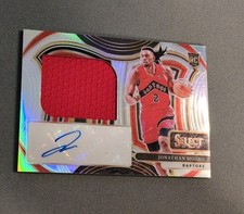 2024-25 Panini Select - Jonathan Mogbo Jumbo Rookie Signature Swatches 61/99