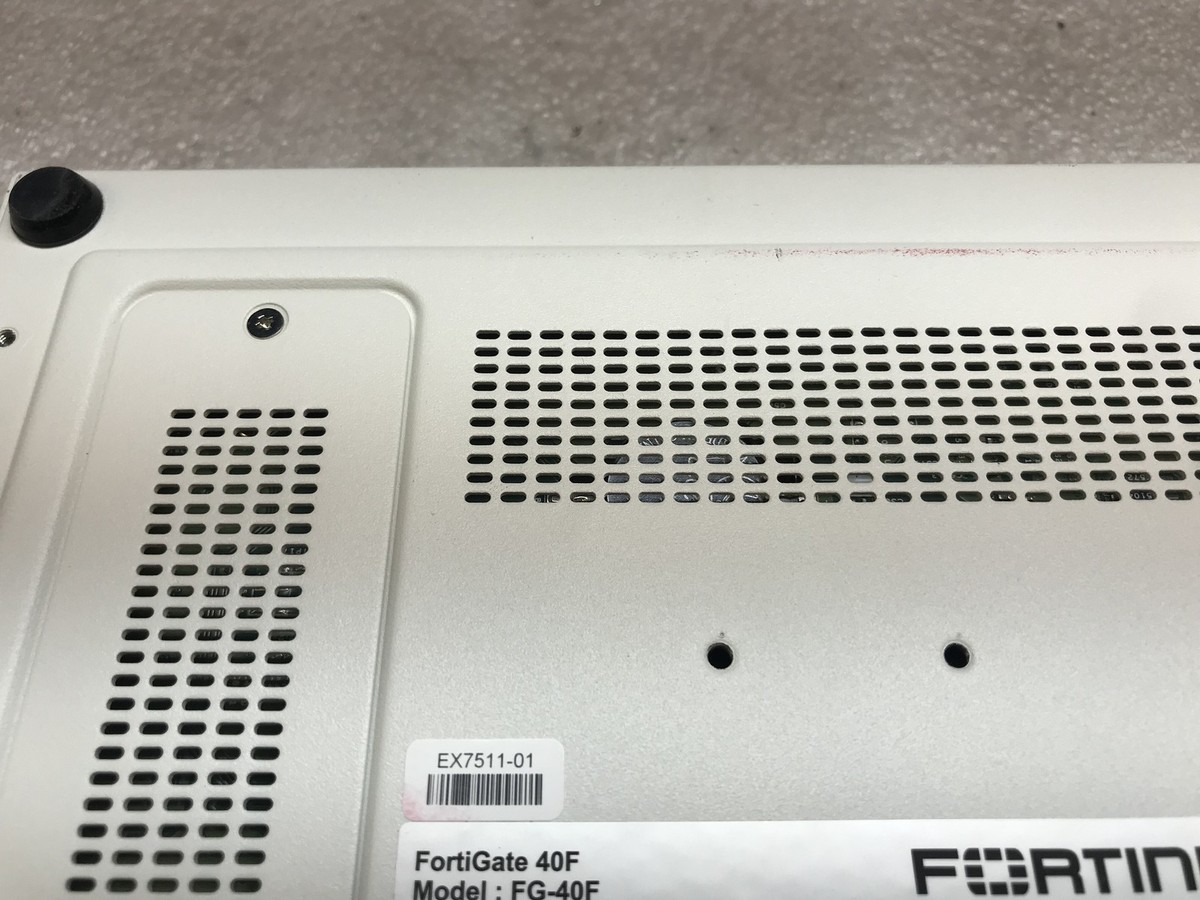 Fortinet FortiGate 40F FG-40F UTM UTP License Network Security