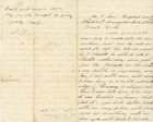 S. F. Stearns – Civil War Soldier - 1863 Civil War Naval Hospital Letter