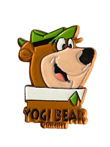 Vintage 1992 Yogi Bear And Boo-Boo Hanna-Barbera Rubber Refrigerator Magnet - Picture 2 of 5