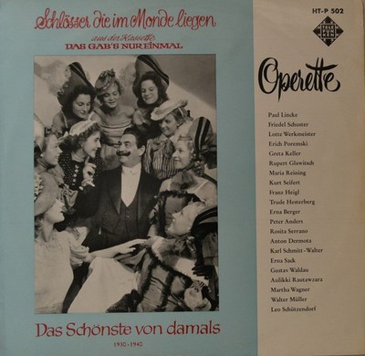 Various, Schlösser, Die Im Monde Liegen - Aus Der Kassette ''Das Gab's Nur Einma
