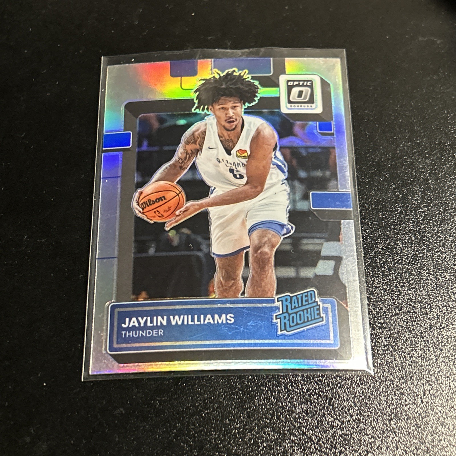 2022-23 Panini Donruss Optic - Rated Rookie Jaylin Williams #246 Holo Prizm (RC)