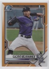 2021 Bowman Chrome Prospects 11/75 Helcris Olivarez #BCP-154 0s9t