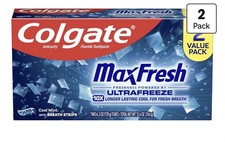 Colgate MaxFresh - Paquete de 2 pastas de die...