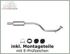 Mittelschalldämpfer NEU für Mazda 5 CR19 1.8 + 2.0 ab 2005 Auspuff Mitteltopf