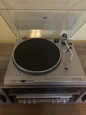 Technics SL-D2 direct drive automatic turntable: Tested, works, BUT…