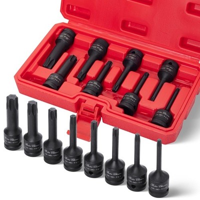 Original Bates Choice Torx Bit Socket Set 8pc 1/2 Drive 54 characters (Note: