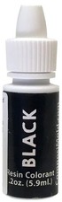 Black Epoxy Pigment Colorant, Dye, Tint 6cc 0.2 Fl Oz Pack of 1 ,