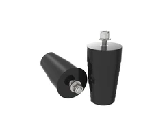 Adjustable  Bump Stops 4.0  Urethane Conn,  UC900-9001  With nuts and washers