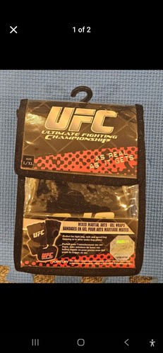 Brand New UFC Gel Wraps L/XL MMA Fight Gloves