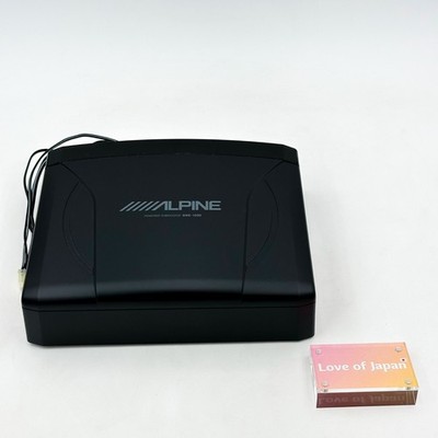 ALPINE SWE-1200 Car Powered Subwoofer 150w MAX Working Tested Used
