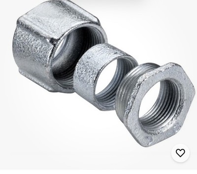 Topaz 3-Piece Rigid Couplings (1'', Box of 5 Cat. #853)