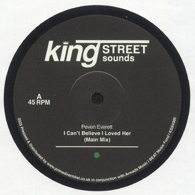 Peven Everett - I Can't Believe I Loved Her (12'')