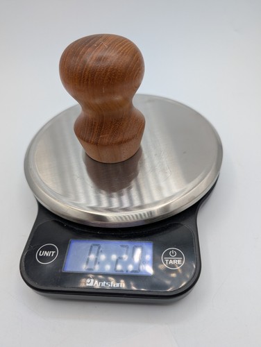 Bottle Stopper Dansk Teak wood decanter Carafe top replacement MCM - Picture 5 of 6
