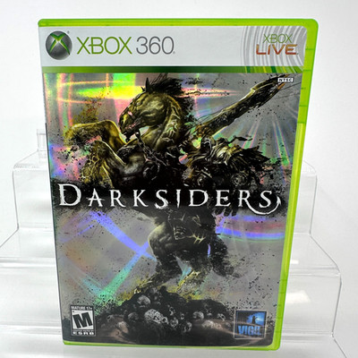Darksiders Xbox 360 Live Action Adventure Hack N Slash Videogame CD WITH Manual