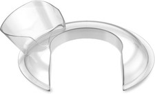 Pouring Shield for KitchenAid 4.5-5QT Tilt-Head Stand Mixers, Secure Fit