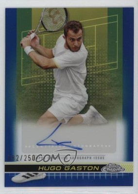 2024 Topps Chrome I Blue Refractor /250 Hugo Gaston #TCA-HGN Rookie Auto RC 1bh6
