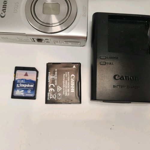 Canon IXUS 175 20.0MP Kompakt Digitalkamera silber getestet Komplettset - Bild 2 von 13