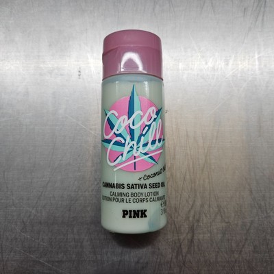 VICTORIA'S SECRET PINK COCO TRAVEL SIZE 3oz MINI BODY CREAM LOTION HONEY Vanilla