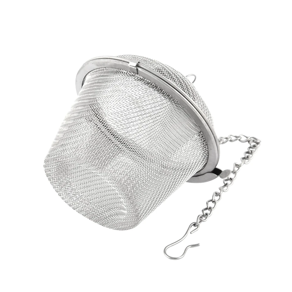 Filtro difusor infusor de malla de acero inoxidable bloqueado té tapón 48 mm de diámetro 2 piezas Foto 2 de 3