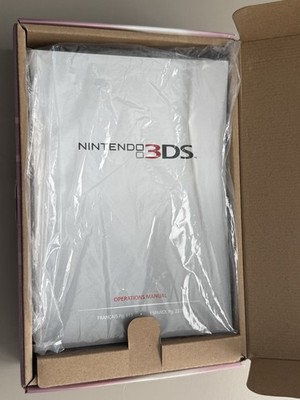 Nintendo 3DS Pearl Pink Handheld Console US Version CIB Complete