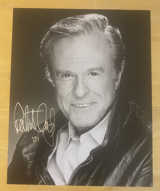 ROBERT CULP HAND SIGNED AUTOGRAPH PHOTO 8 X 10 WITH COA ACTOR