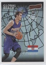 2016-17 Panini Aficionado Global Reach Dragan Bender #119 Rookie RC 5m1
