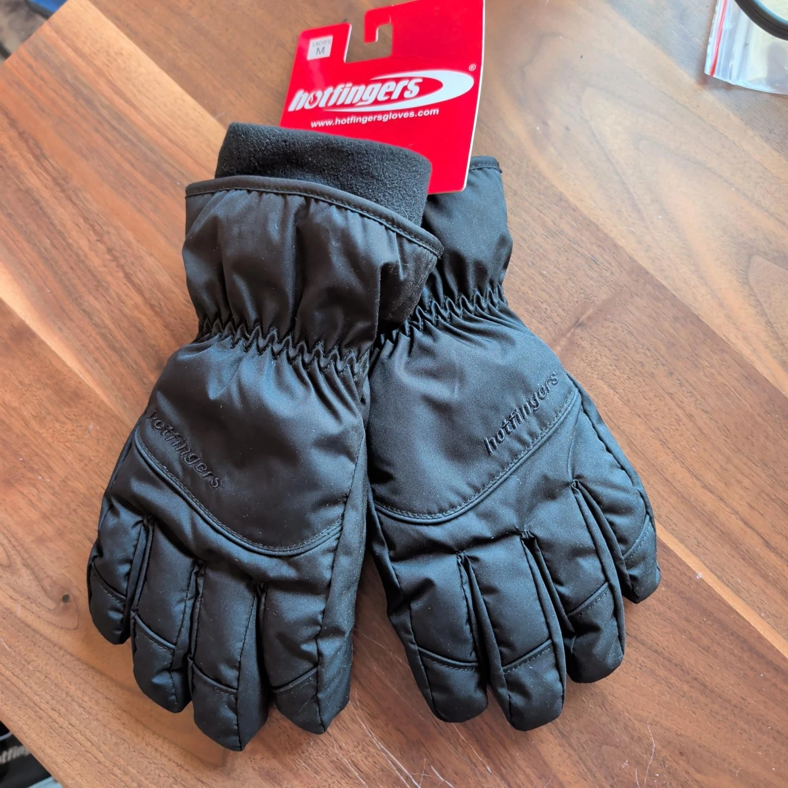 Hotfingers Flurry II Alpine Carver Ladies M Ski Snow Waterproof Gloves AP221 NWT
