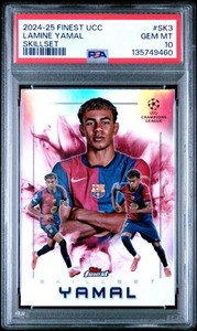 Lamine Yamal Finest PSA 10