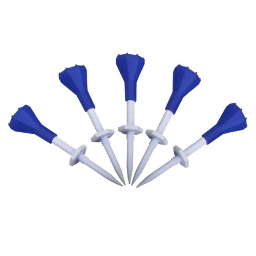 5Pcs Golf Step Down Tees Plastic Golf Ball Tees Adjustable Height Golf Tees Gift - Picture 3 of 11