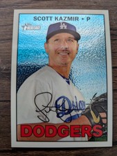 SCOTT KAZMIR 2016 Topps Heritage Chrome /999 Card PWE
