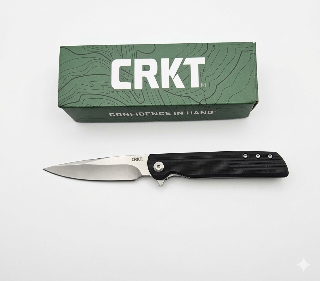 CRKT LCK+ Lerch Design, 3801 Large Assisted Opening Pocket Knife
