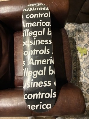 Supreme Illegal Business Skateboard Black for sale online | eBay