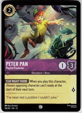 Peter Pan Playful Prankster 58/204 Attack of the Vine Disney Lorcana