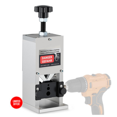 Kabelabisoliermaschine CREWORKS 3 Einzugslochplatte 1,5