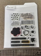 Simon Says Stamp Birthday Flowers Stamp Set